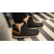 Papuci de Casa Barefoot Be Lenka Chillax Ankle-cut Black