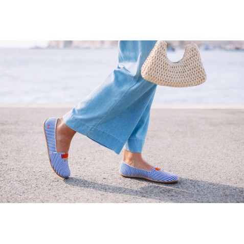 Balerini Barefoot Be Lenka Harmony Blue Stripes Balerini Barefoot Be Lenka Harmony Blue Stripes