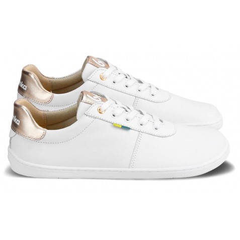 Sneakers Barefoot Be Lenka Royale White Gold