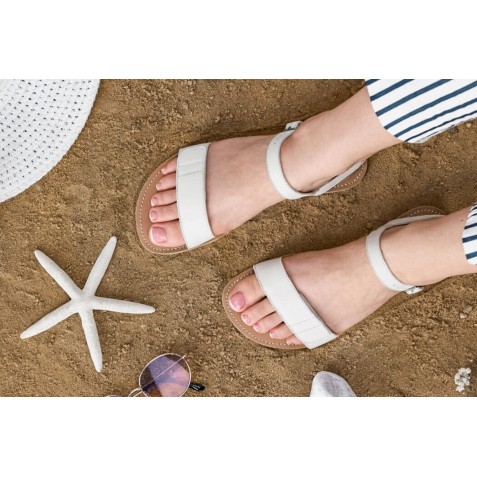 Sandale Barefoot Be Lenka Grace Ivory White