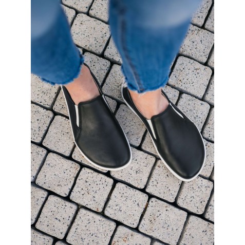 Sneakers Barefoot Be Lenka Eazy Black White