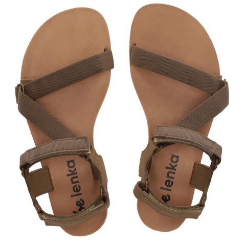 Sandale Barefoot Be Lenka Flexi Olive Green