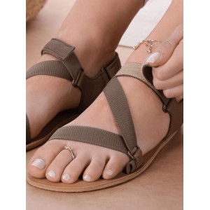 Sandale Barefoot Be Lenka Flexi Olive Green