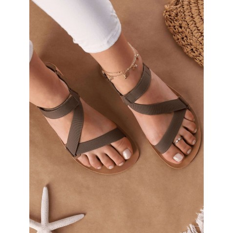 Sandale Barefoot Be Lenka Flexi Olive Green