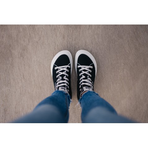 Sneakers Barefoot Be Lenka Rebound High Top Black White