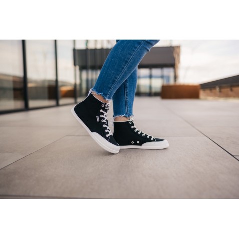 Sneakers Barefoot Be Lenka Rebound High Top Black White