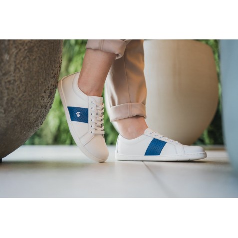 Sneakers Barefoot Be Lenka Elite White Dark Blue