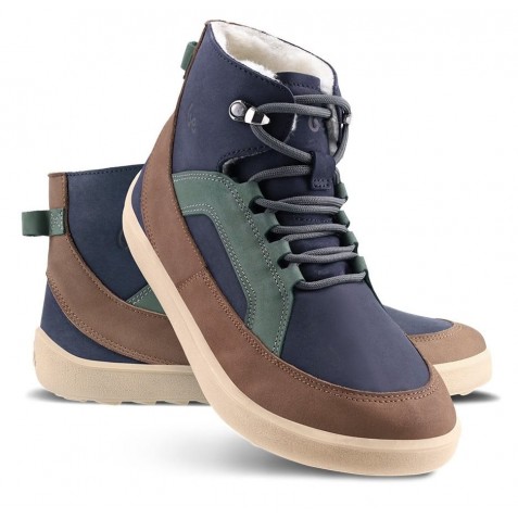 Ghete Barefoot Be Lenka York Navy Brown Beige