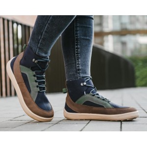 Ghete Barefoot Be Lenka York Navy Brown Beige