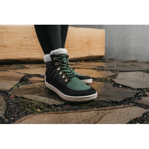 Ghete Barefoot Be Lenka Olivia Black Dark Green Ghete Barefoot Be Lenka Olivia Black Dark Green