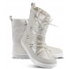 Cizme Barefoot Be Lenka Snowfox Woman Pearl White