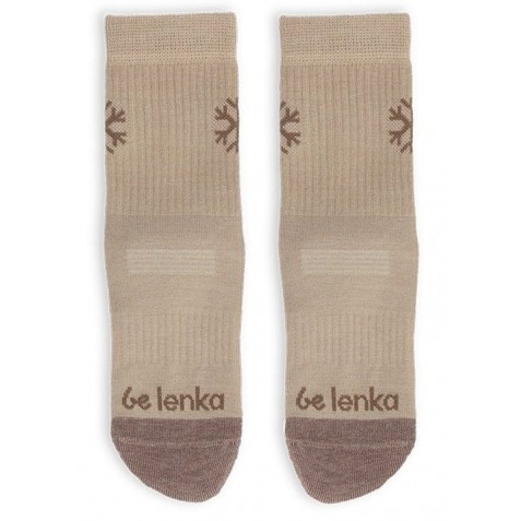 Șosetele Barefoot Be Lenka Crew Merino Wool Beige
