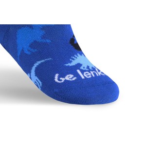 Șosete Barefoot Be lenka Crew Dino Royal Blue