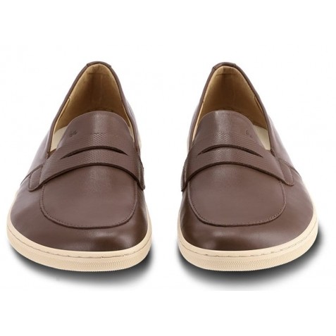 Mocasini Barefoot Be Lenka Buena Dark Brown Beige Mocasini Barefoot Be Lenka Buena Dark Brown Beige