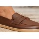 Mocasini Barefoot Be Lenka Buena Dark Brown Beige Mocasini Barefoot Be Lenka Buena Dark Brown Beige
