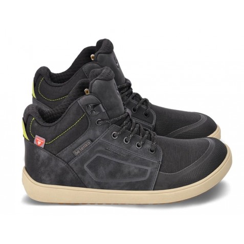 Ghete Barefoot Be Lenka impermeabili Arctic Edge Charcoal Black