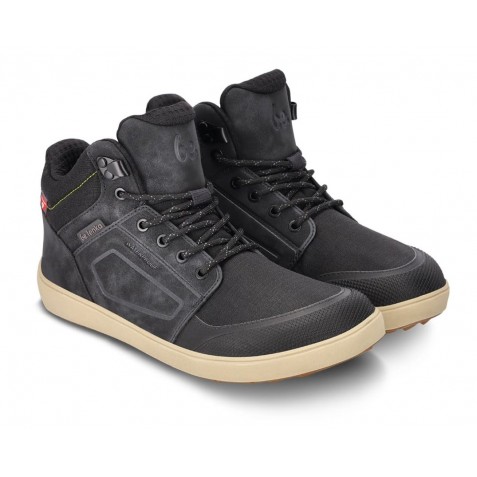 Ghete Barefoot Be Lenka impermeabili Arctic Edge Charcoal Black