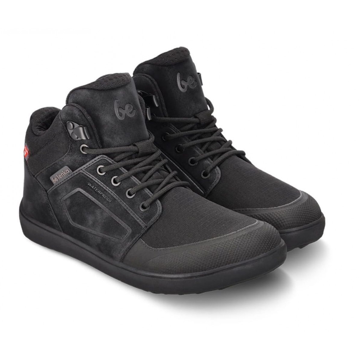 Ghete Barefoot Be Lenka impermeabili Arctic Edge All Black, Adulti
