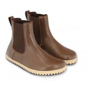 Cizme Barefoot Be Lenka Glam Milk Chocolate