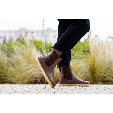 Cizme Barefoot Be Lenka Glam Milk Chocolate