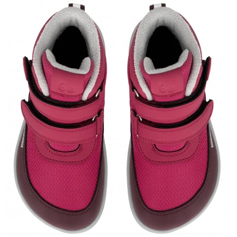 Ghete impermeabile barefoot Be Lenka Zippu Preschool Berry Grey