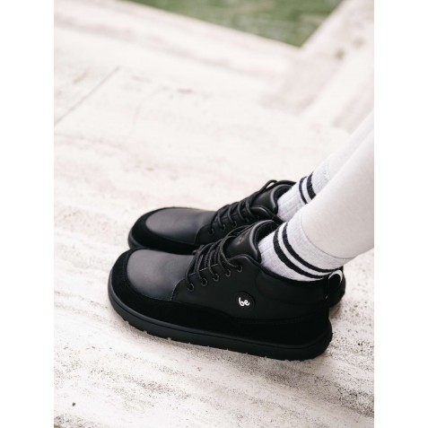 Ghete barefoot Be Lenka Elio Junior All Black Ghete barefoot Be Lenka Elio Junior All Black