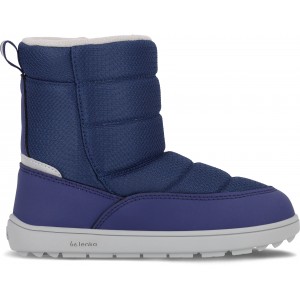 Cizme impermeabile barefoot Be Lenka Ailo Kids Dark Blue