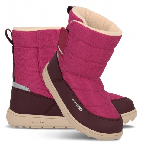 Cizme impermeabile barefoot Be Lenka Ailo Preschool Berry