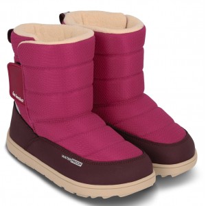 Cizme impermeabile barefoot Be Lenka Ailo Junior Berry Cizme impermeabile barefoot Be Lenka Ailo Junior Berry