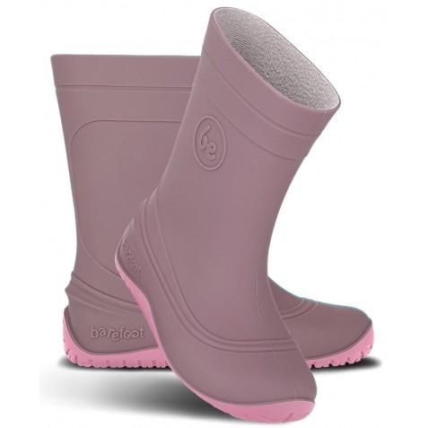 Cizme de ploaie barefoot Be Lenka Pudds Misty Pink