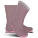 Cizme de ploaie barefoot Be Lenka Pudds Misty Pink