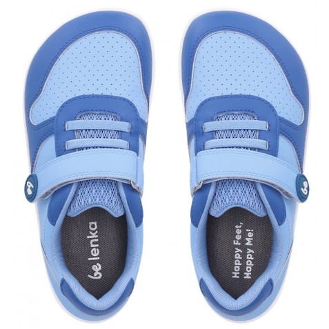 Sneakers barefoot Be Lenka Scoot Kids Light Royale Blue