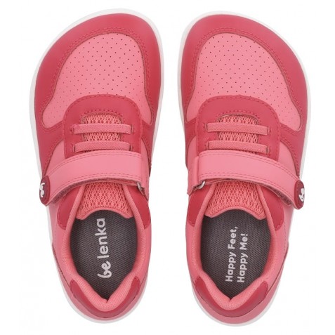 Sneakers barefoot Be Lenka Scoot Kids Light Dark Pink