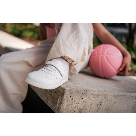 Sneakers barefoot Be Lenka Scoot Kids All White