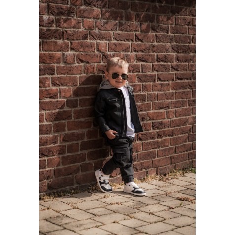 Sneakers barefoot Be Lenka Scoot Kids White Black