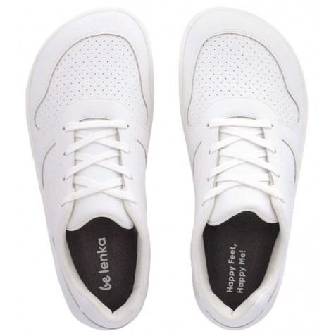 Sneakers barefoot Be Lenka Scoot Junior All White
