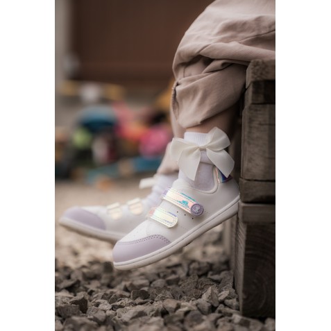 Sneakers barefoot Be Lenka Energise Kids White Iridescent