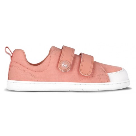 Sneakers barefoot Be Lenka Canvi Kids Coral Pink