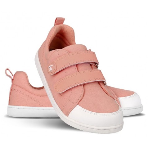 Sneakers barefoot Be Lenka Canvi Preschool Coral Pink
