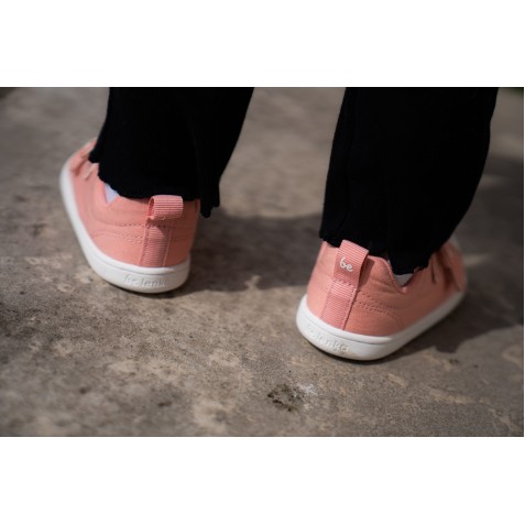 Sneakers barefoot Be Lenka Canvi Preschool Coral Pink