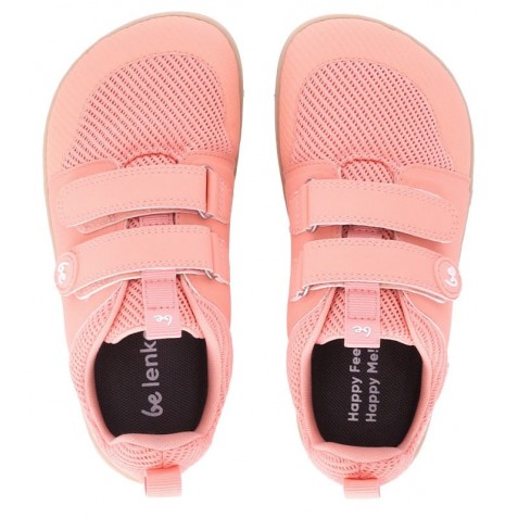Sneakers barefoot Be Lenka Bounty Junior Coral Pink