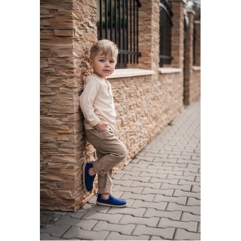 Mocasini barefoot Be Lenka Aura Preschool Navy