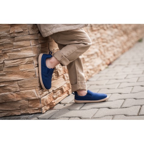 Mocasini barefoot Be Lenka Aura Preschool Navy