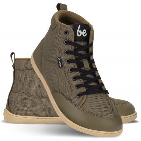 Ghete barefoot Be Lenka Rebound Thermo Army Green