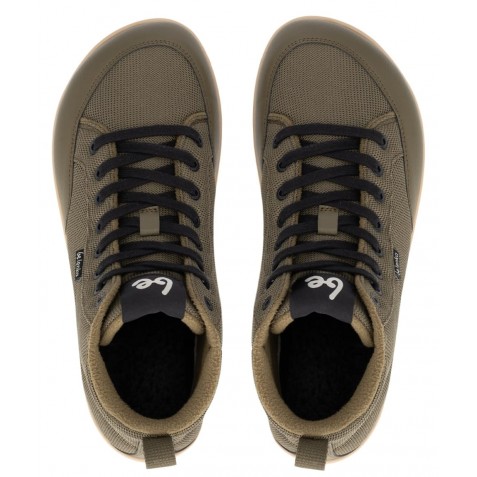 Ghete barefoot Be Lenka Rebound Thermo Army Green