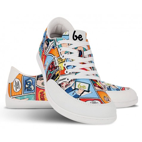 Sneakers barefoot Be Lenka Rebound Comics Color