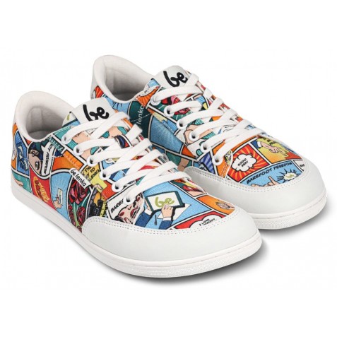 Sneakers barefoot Be Lenka Rebound Comics Color