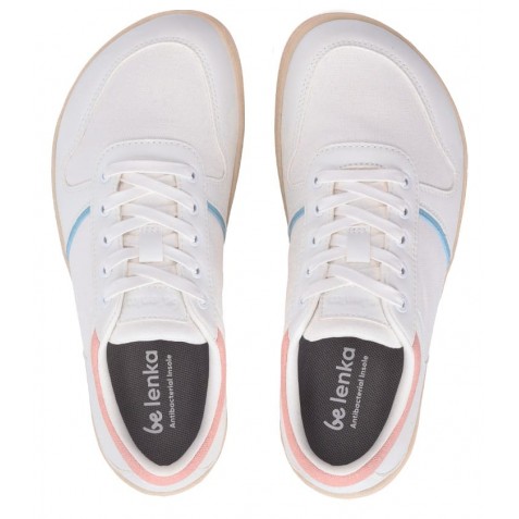 Sneakers barefoot Be Lenka Echo White Cotton Candy Vegan