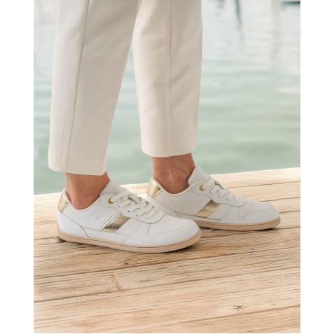 Sneakers barefoot Be Lenka Cellestia White Gold Sneakers barefoot Be Lenka Cellestia White Gold
