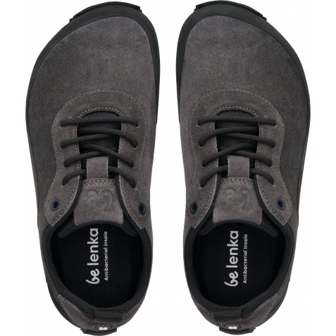 Pantofi drumeție barefoot Be Lenka Trailwalker 3 0 Dark Grey